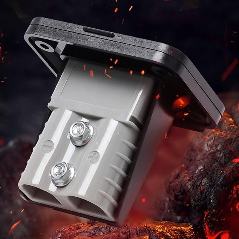 أندرسون موصل قاعدة ثابتة مجموعة شحن المركبات الكهربائية 120A 600V PC مادة مقاومة للهب - Image 5
